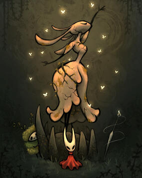 Silksong fanart 9.2025.