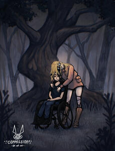 Scene illustration commission, may 2026.