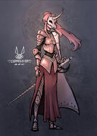 Full-body: Pink Anorthite