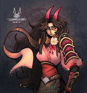 Half-body commission for Vela