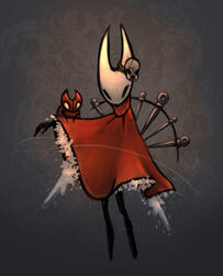 Full-body: Hornet from Hollow knight silksong